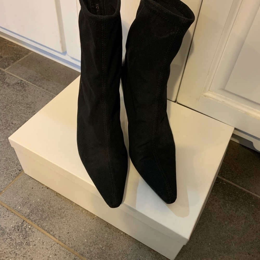 Gucci Black Heeled Boots